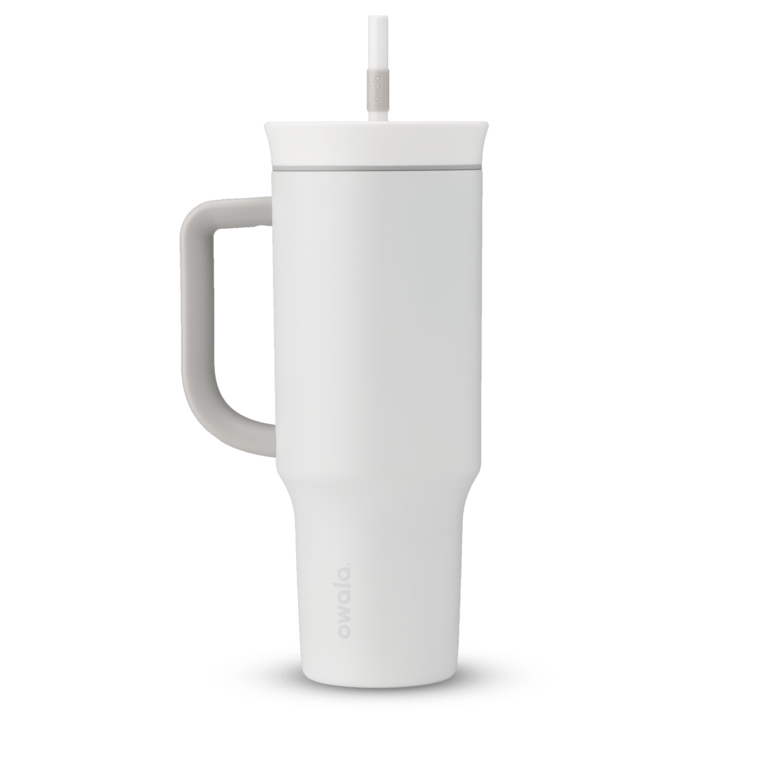 Owala 40oz Tumbler Stainless Steel 40oz Shy Marshmallow