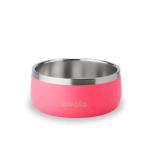 Owala Pet Bowl 3 cups Hyper Flamingo