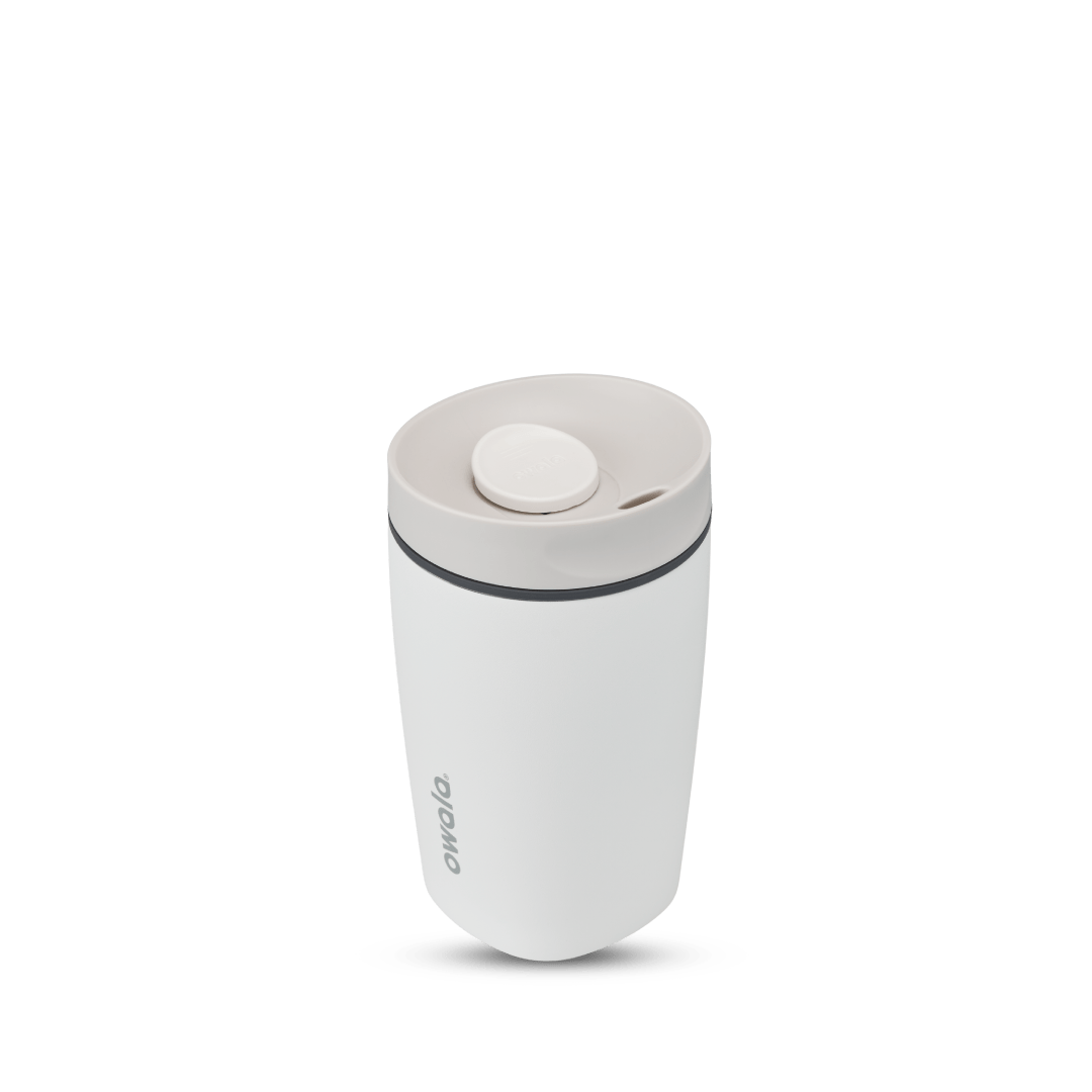 Owala SmoothSip Slider Stainless Steel 12oz Shy Marshmallow