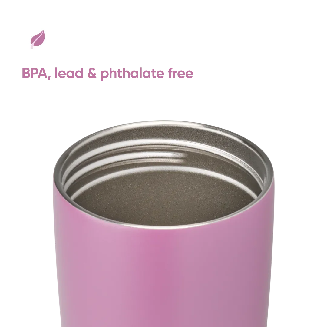 Owala SmoothSip Slider Stainless Steel 20oz Plum Perfect - Image 5