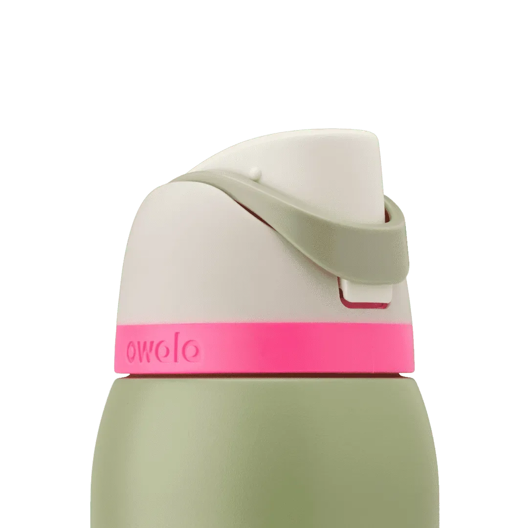 Owala FreeSip Stainless Steel 32oz Neo Sage - Image 2