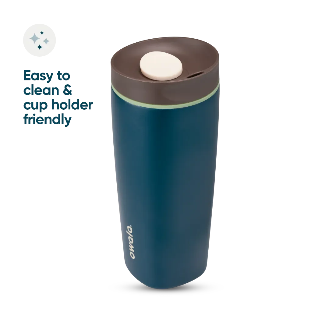 Owala SmoothSip Slider Stainless Steel 20oz Moonlit Shadow - Image 4