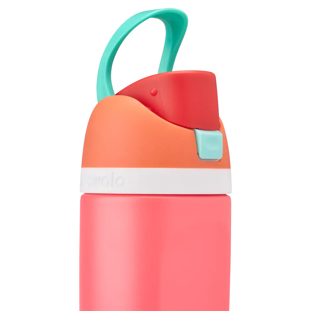 Owala Kids' FreeSip Stainless Steel 16oz Fireball - Image 4