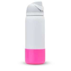 Alternative view of Owala Bottle Boot Silicone 32oz Bright Pink