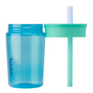 Alternative view of Owala Kids' Tumbler Plastic 15oz Blue Lagoon