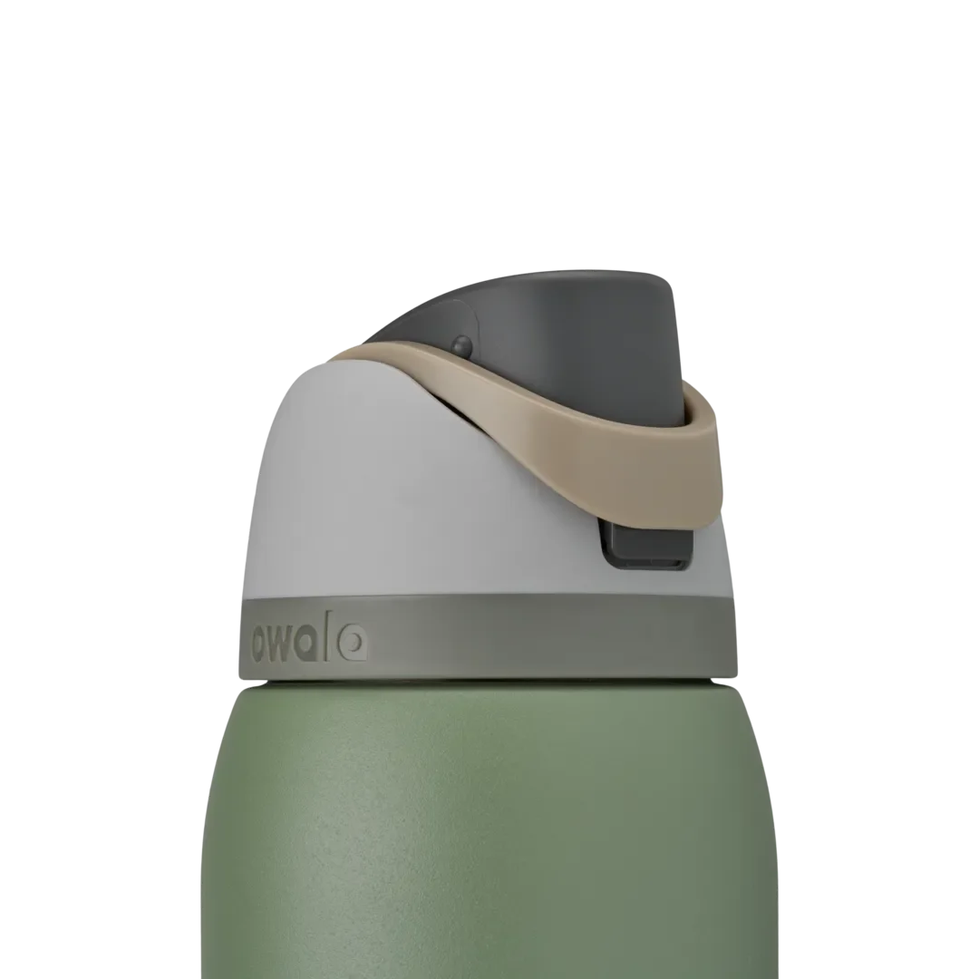 Owala FreeSip Stainless Steel 40oz Green House - Image 2
