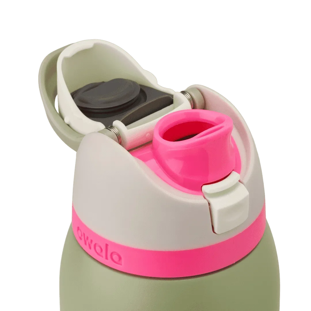 Owala FreeSip Stainless Steel 32oz Neo Sage - Image 3