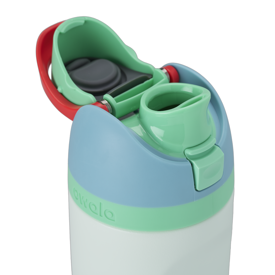 Owala Kids' FreeSip Stainless Steel 16oz Rainforest - Image 2