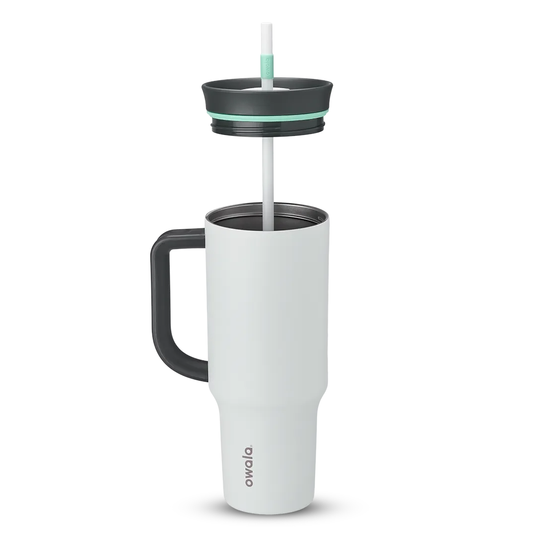 Owala 40oz Tumbler Stainless Steel 40oz Cloudscape - Image 4