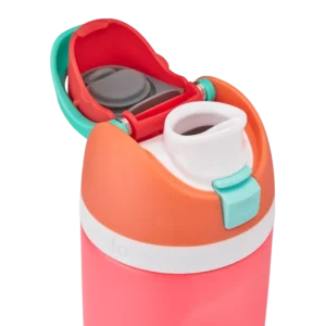 Alternative view of Owala Kids' FreeSip Stainless Steel 16oz Fireball