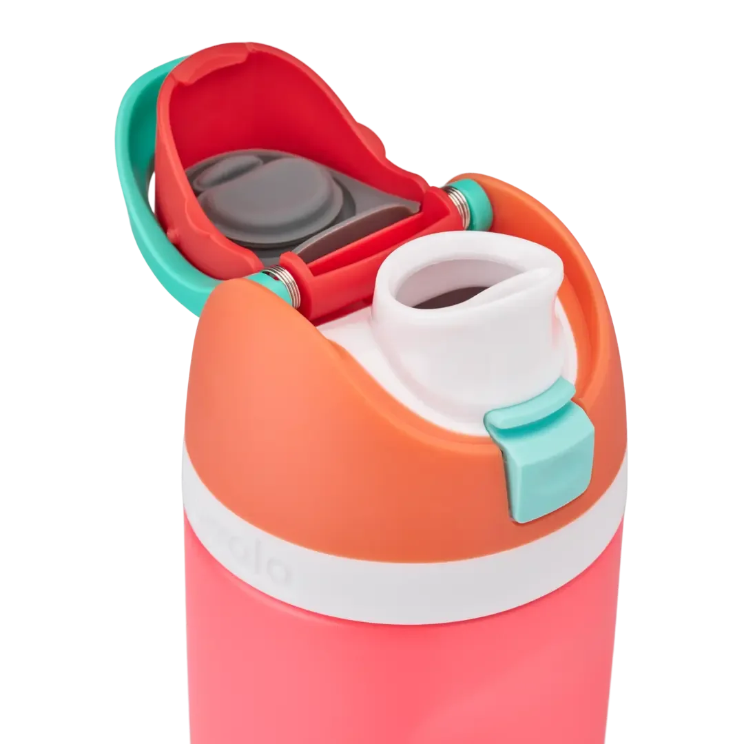 Owala Kids' FreeSip Stainless Steel 16oz Fireball - Image 2