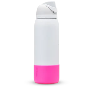 Alternative view of Owala Bottle Boot Silicone 40oz Bright Pink