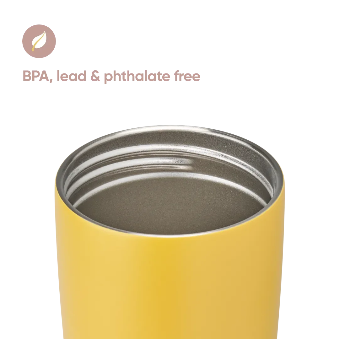 Owala SmoothSip Slider Stainless Steel 20oz Golden Quest - Image 5