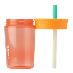 Alternative view of Owala Kids' Tumbler Plastic 15oz Just Peachy
