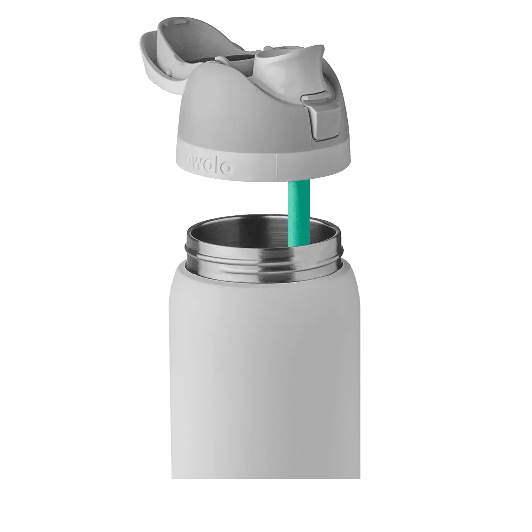 Owala FreeSip Stainless Steel 40oz Shy Marshmallow - Image 5