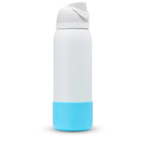 Alternative view of Owala Bottle Boot Silicone 40oz Bright Blue