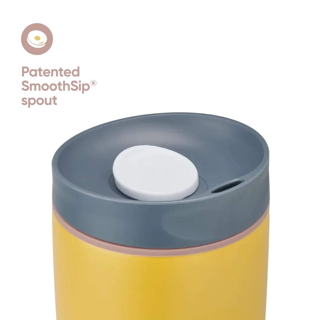 Owala SmoothSip Slider Stainless Steel 20oz Golden Quest - Image 3