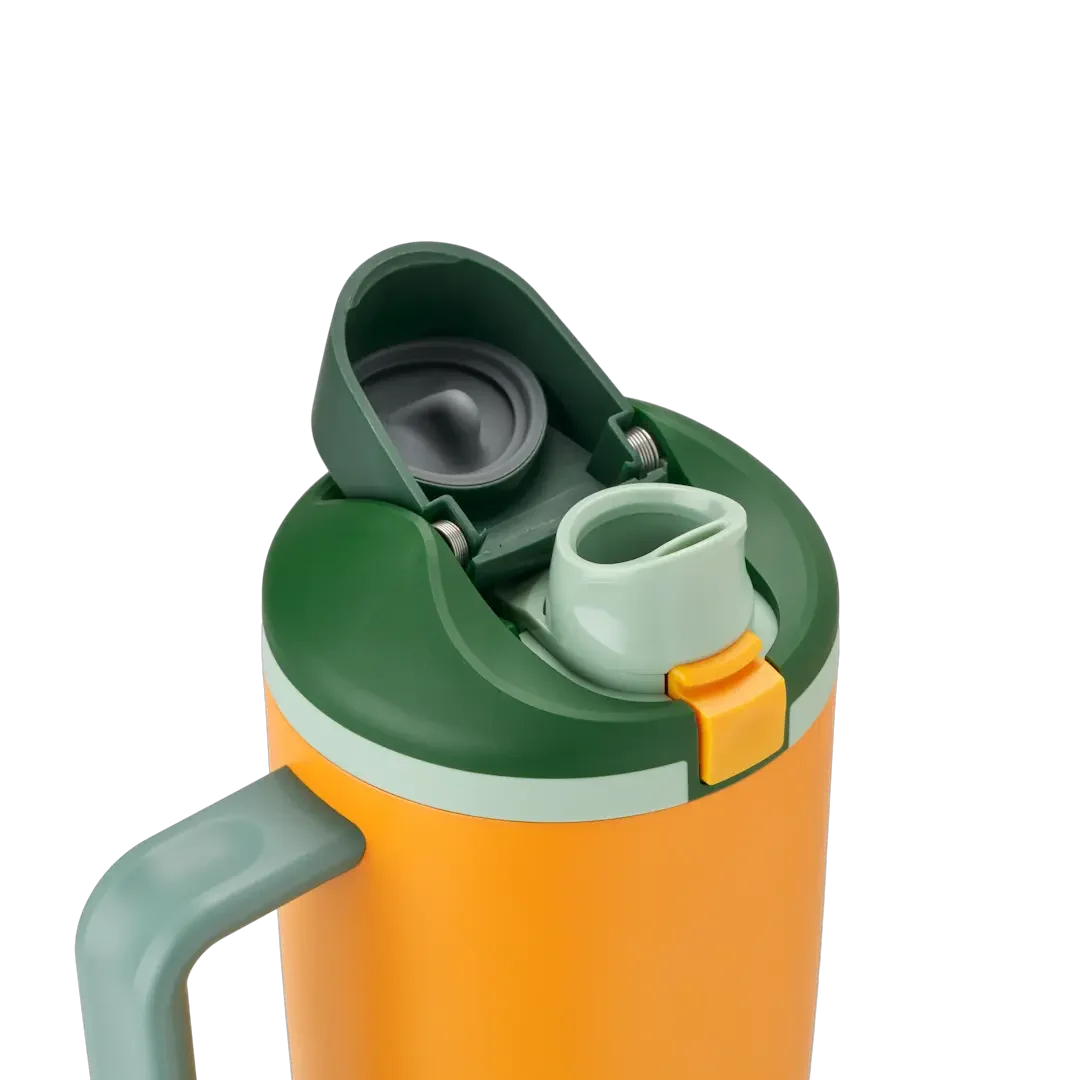 Owala FreeSip Tumbler 40oz Orange Grove - Image 3