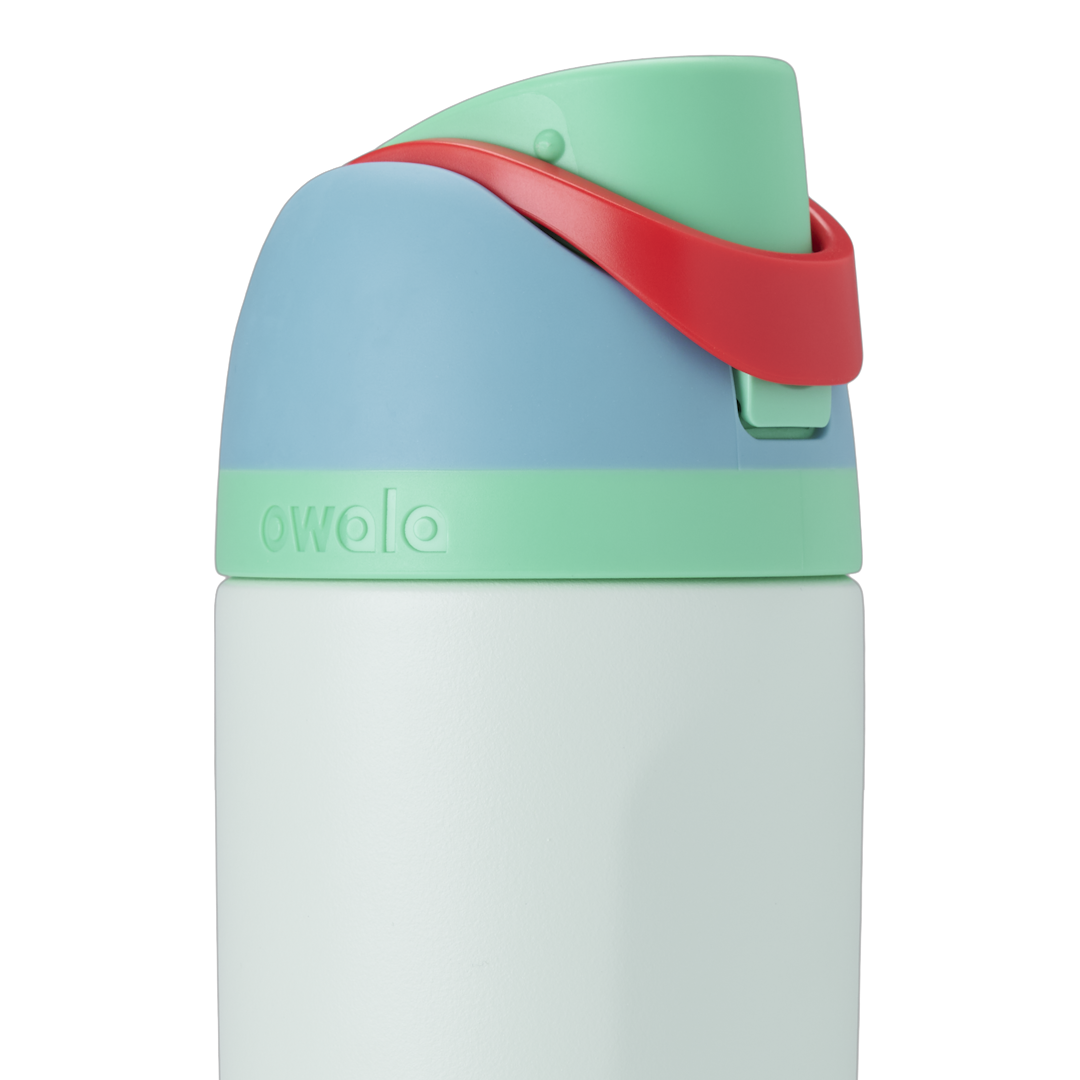 Owala Kids' FreeSip Stainless Steel 16oz Rainforest - Image 5