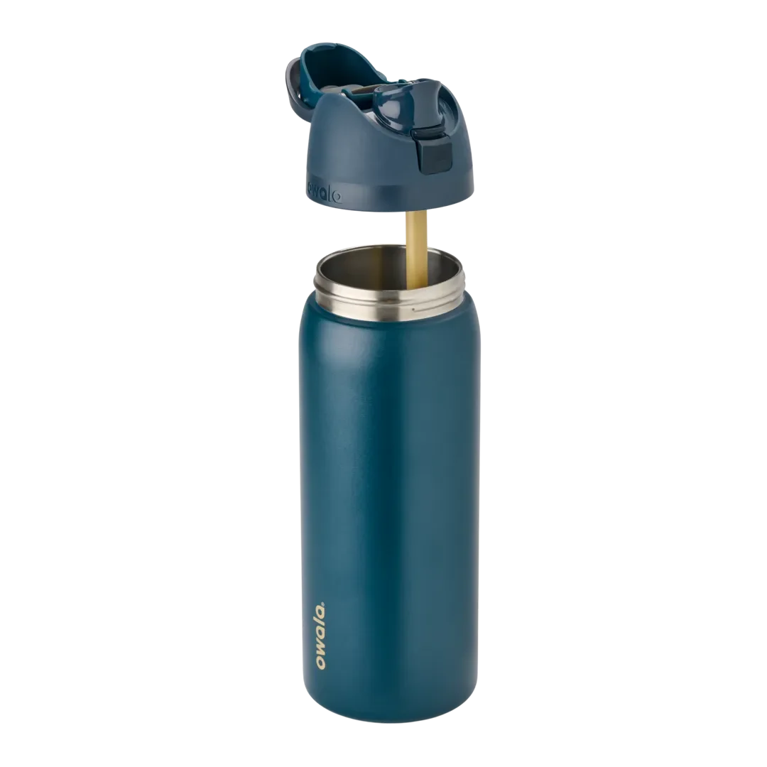 Owala FreeSip Stainless Steel 32oz Winter Nights - Image 2