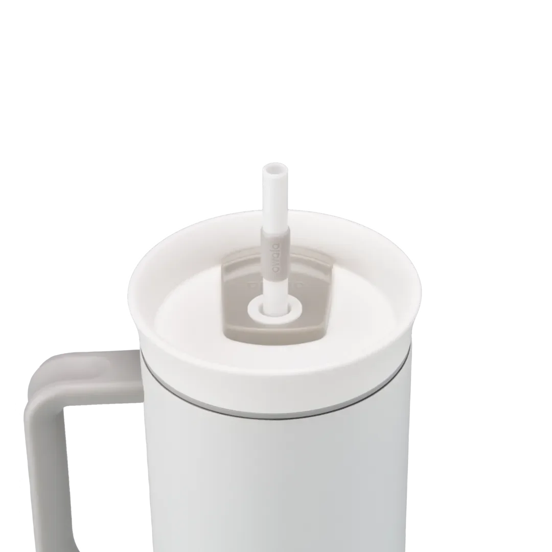 Owala 40oz Tumbler Stainless Steel 40oz Shy Marshmallow - Image 2