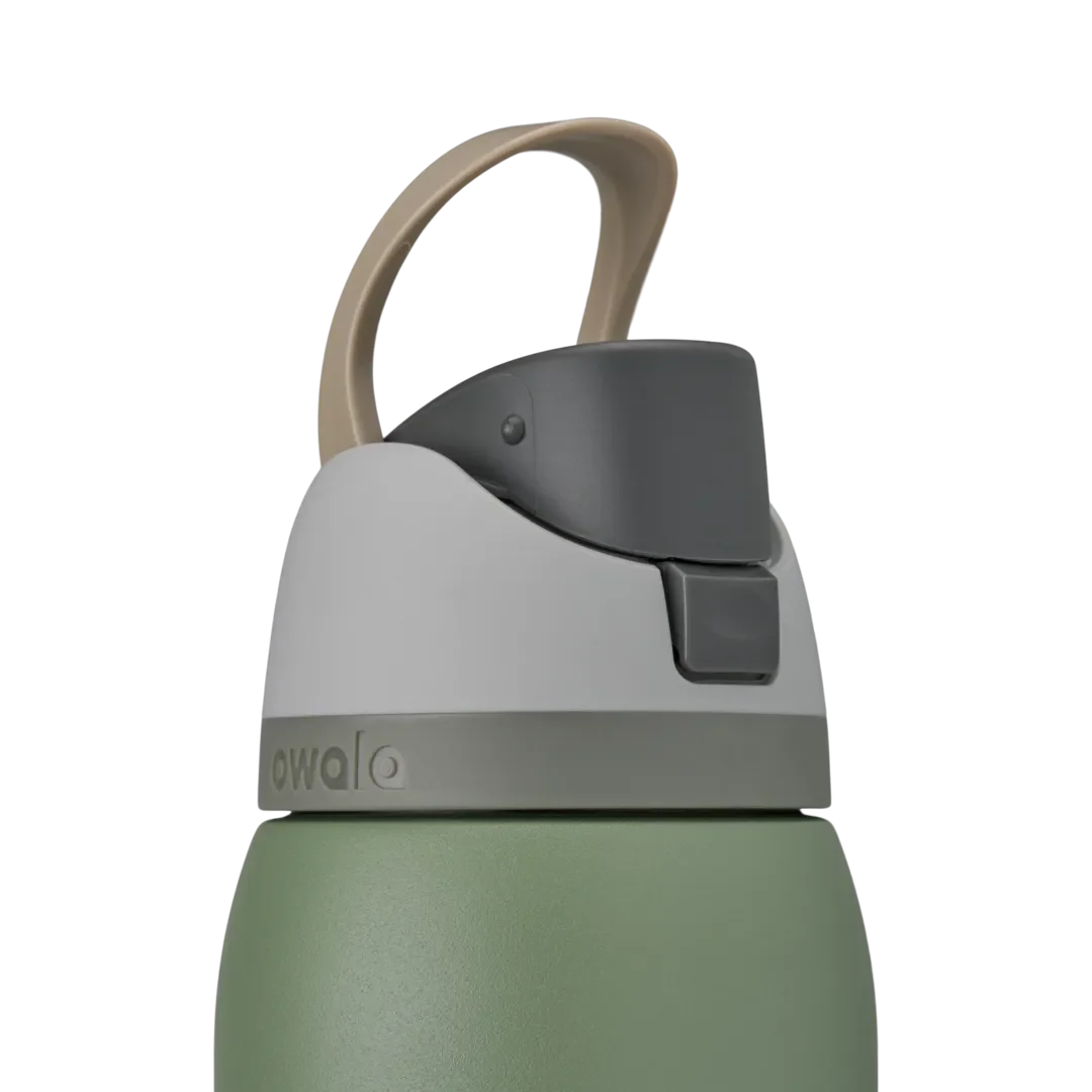 Owala FreeSip Stainless Steel 40oz Green House - Image 3