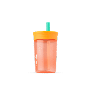 Owala Kids' Tumbler Plastic 15oz Just Peachy