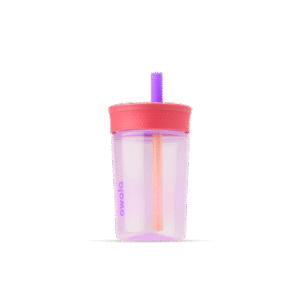 Owala Kids' Tumbler Plastic 15oz Lilac Rocket